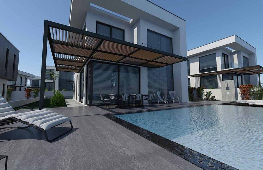 Contemporary Design Villas with Sea View in Girne Cyprus