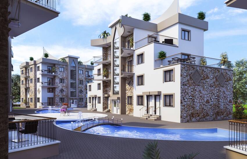 Moderne Design Wohnungen Nahe Des Meeres In Alsancak Girne