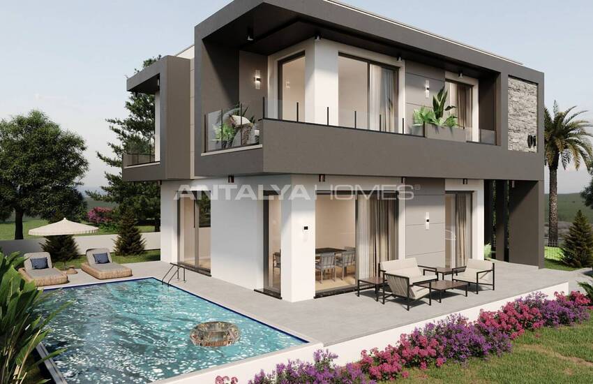 Well-located Detached Villas with Garden in Cyprus Girne
