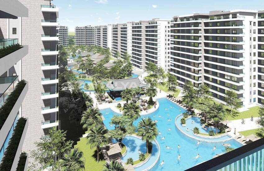 İskele Long Beach'de Gelişmiş Komplekste Satılık Daireler