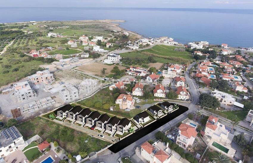 New Detached Houses Close to the Sea in Girne North Cyprus