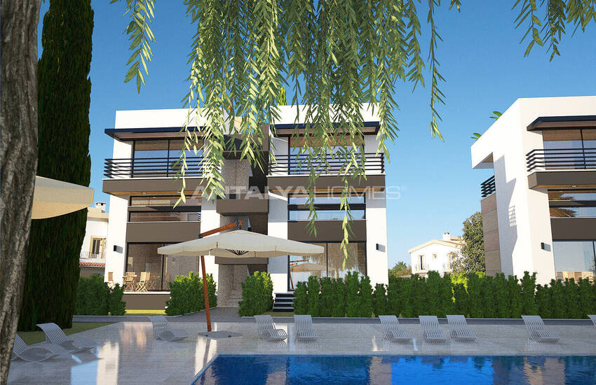 Apartments with Private Pool Option in North Cyprus Girne