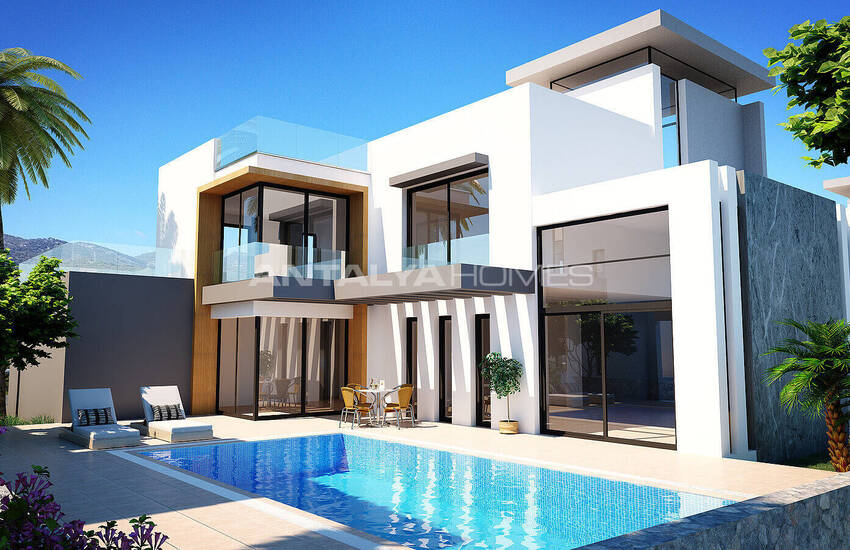 Modern-design Villas with Pool in North Cyprus Girne