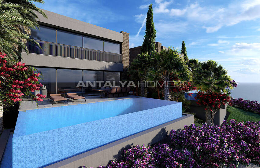 Sea and Mountain View Villas with Private Pool in North Cyprus