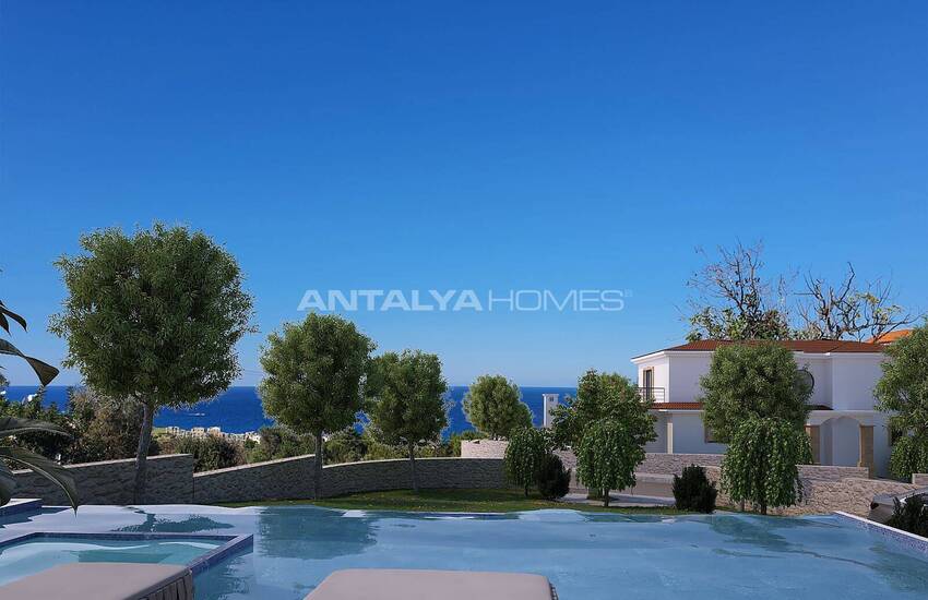 Detached Villas with Nature Scenes for Sale in Girne North Cyprus
