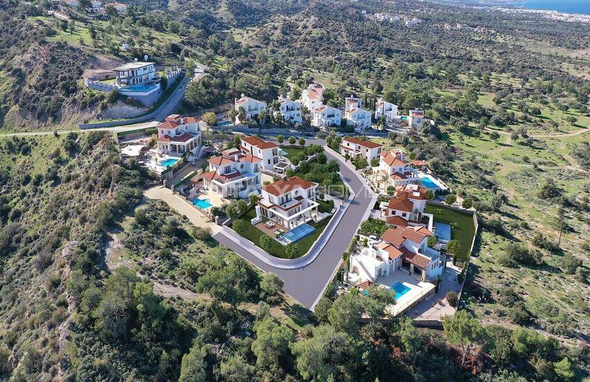 Detached Villas with Nature Scenes for Sale in Girne North Cyprus