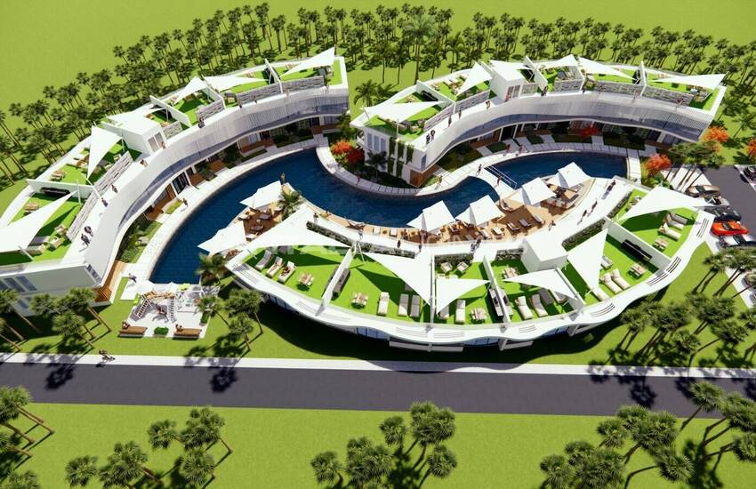 Seafront Apartments for Sale in Long Beach, Iskele, North Cyprus