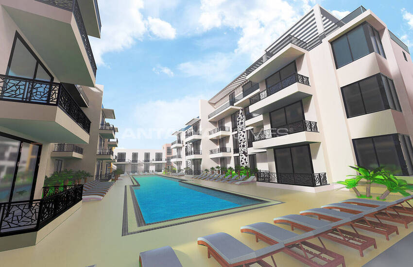 Spacious Apartments in Complex with Pool in Iskele North Cyprus