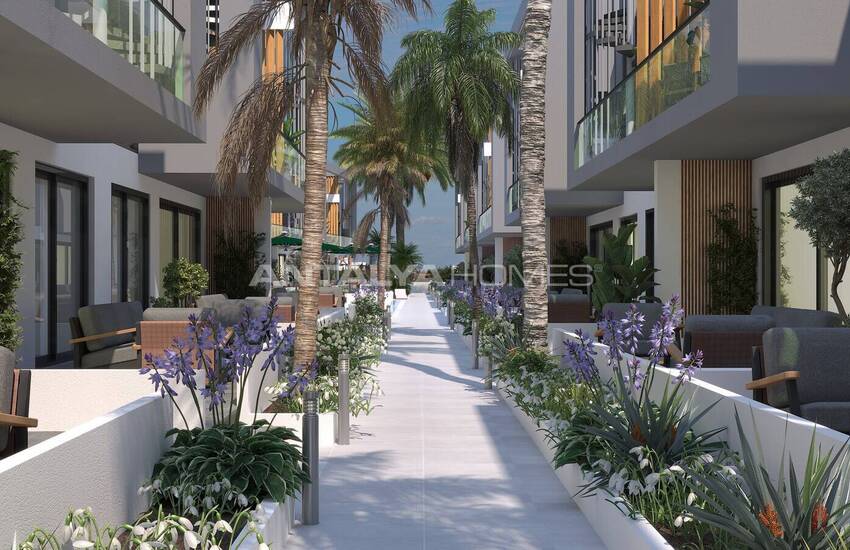 Real Estate in North Cyprus Gazimagusa in a Complex with Pool