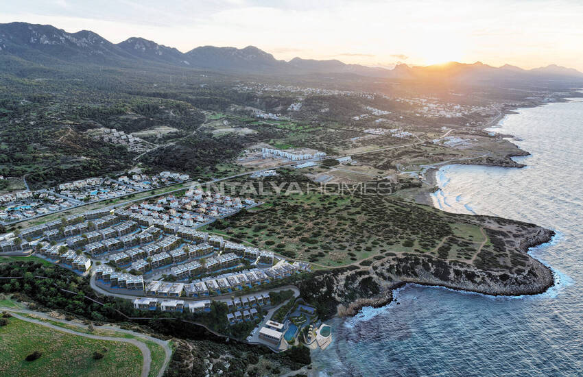 Modern Villas in a Beachfront Complex in Girne North Cyprus