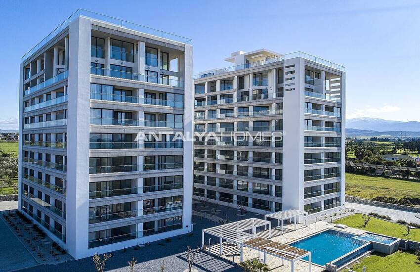 Gemeubileerd Appartement In Complex Aan Zee In Noord-cyprus