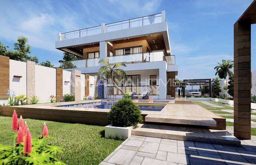 Luxury Villas in a Complex Near the Sea in Girne Cyprus