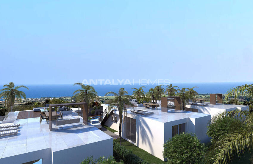 Villa's Met Uitzicht Op Zee En De Natuur In Girne Noord-cyprus