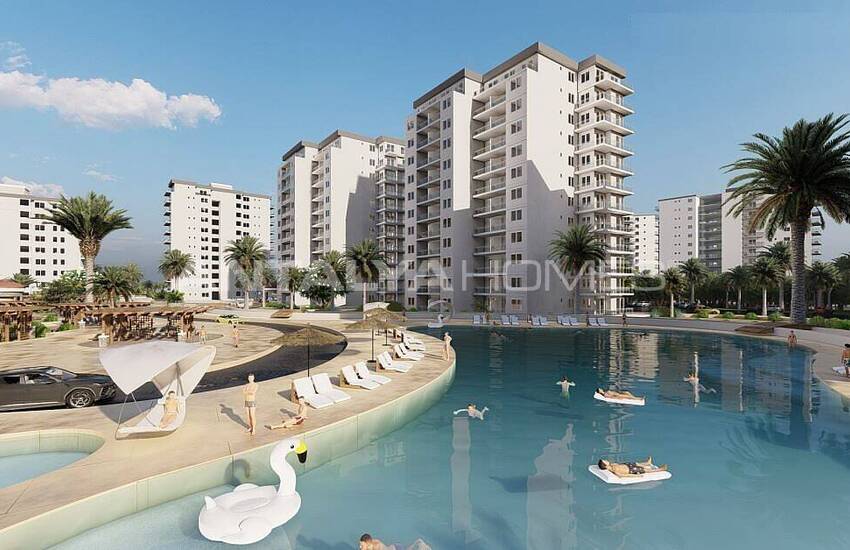 Apartments in Developed Complex in Iskele North Cyprus
