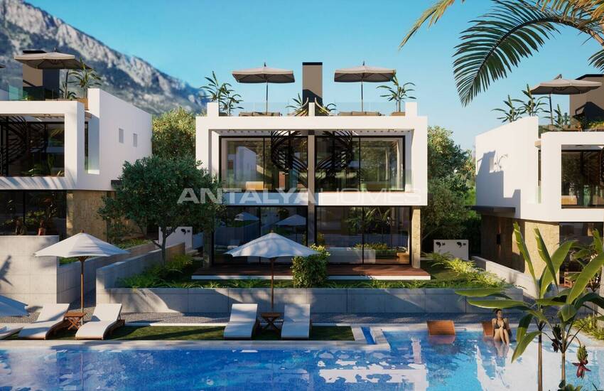 Brand - New Villas Close to the Sea in Lapta Girne