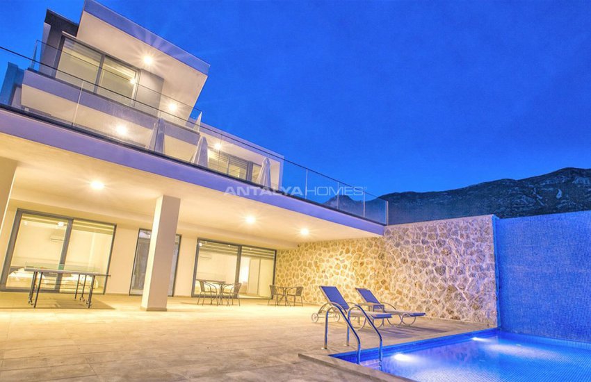 State of the Art Villa in Kalkan with Unobstructed Sea View 2