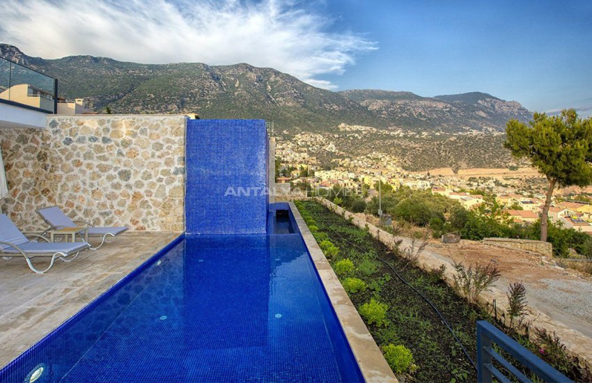 State of the Art Villa in Kalkan with Unobstructed Sea View 3