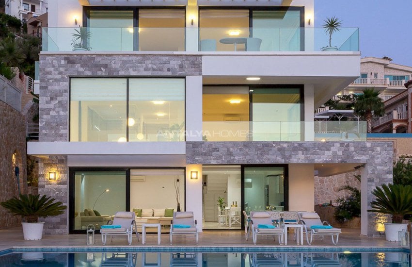 Furnished Kalkan Real Estate with Private Infinity Pool 2