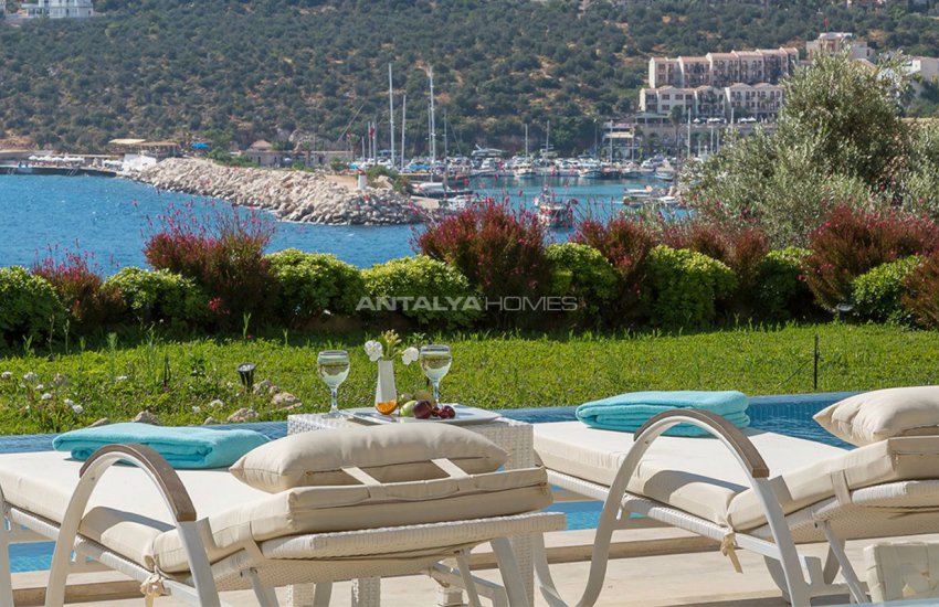 Furnished Kalkan Real Estate with Private Infinity Pool 13