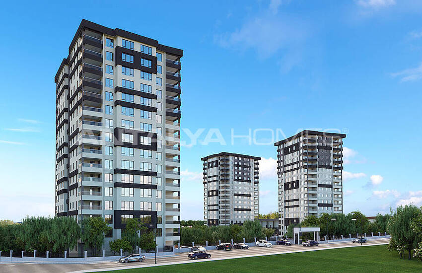 Brand New Flats in a Spacious Complex in Ankara Çakırlar