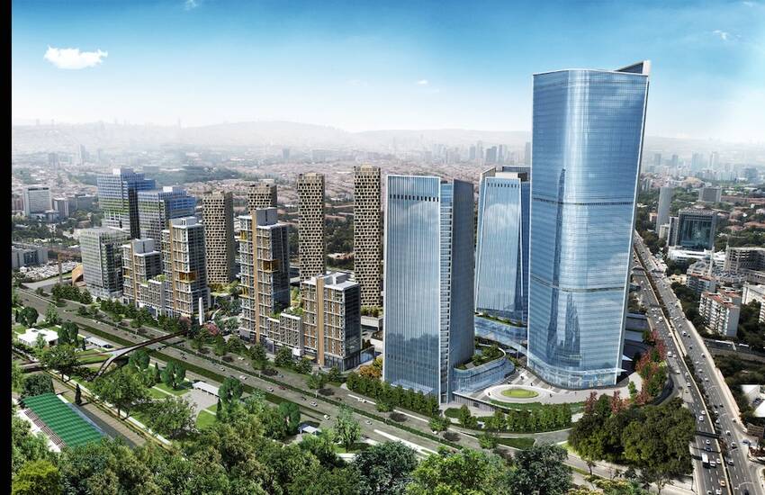 Ankara'da Merkezi Konumda Lüks Projede Modern Ofisler 1