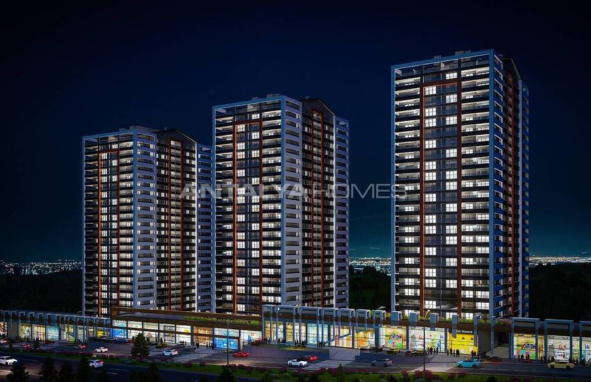 Commercial Real Estate in a Luxury Complex in Mamak Ankara
