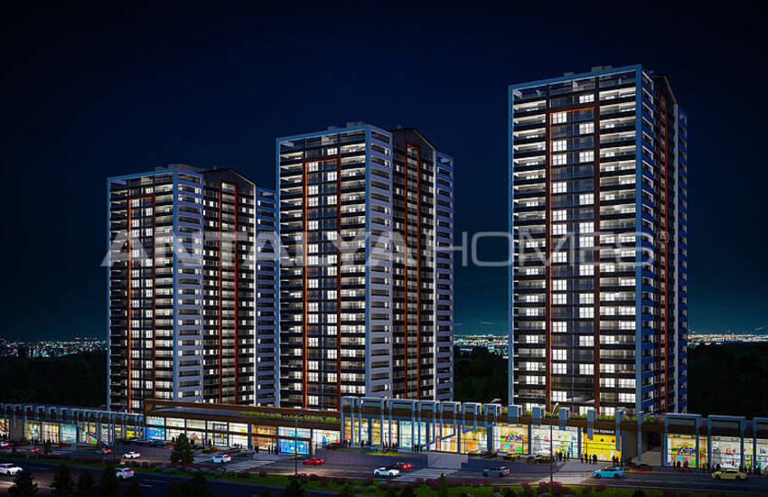 Commercial Real Estate in a Luxury Complex in Mamak Ankara