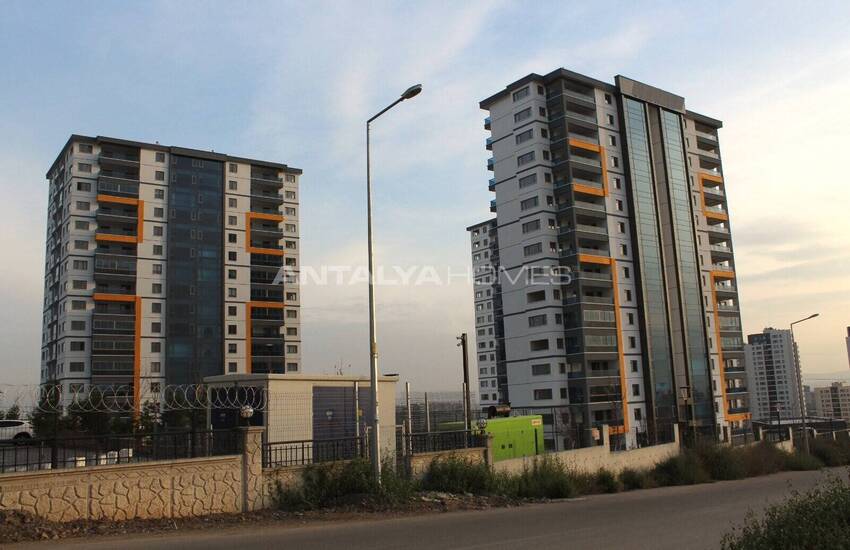 Stijlvolle Appartementen In Complex Met Beveiliging In Goksu