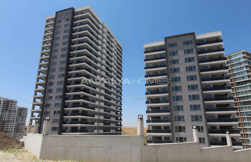 Luxury Apartments for Sale in a Complex with Pool in Cankaya, Ankara