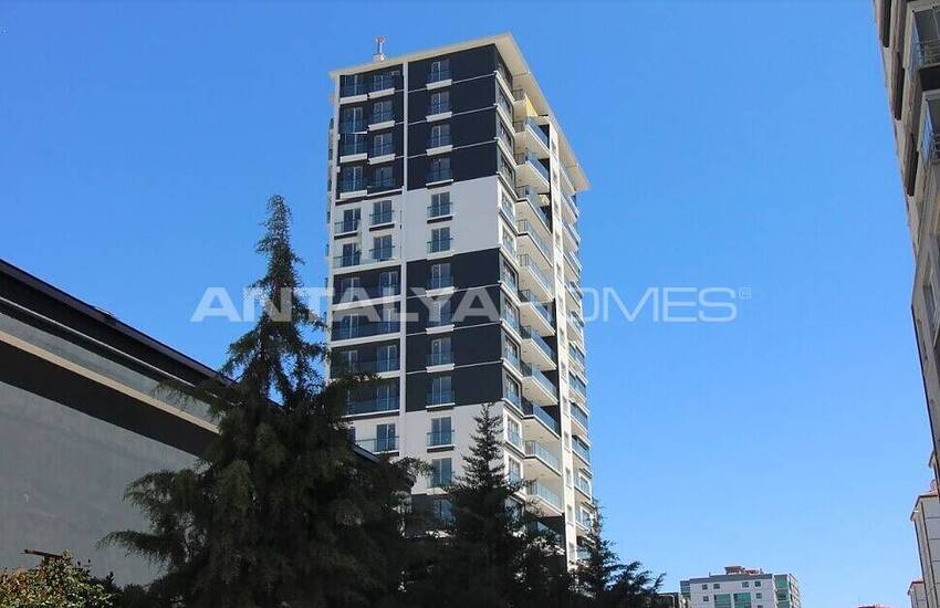 Flats in a Complex with Indoor Parking Lot in Ankara Yenimahalle