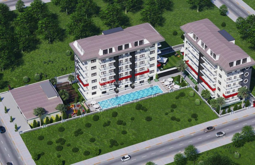 Central Flats with Luxurious Facilities in Kestel Alanya 2