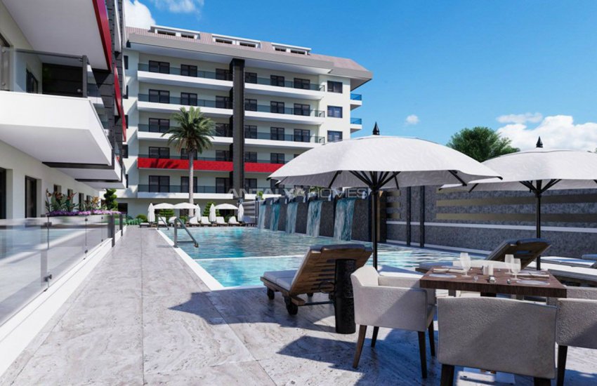 Central Flats with Luxurious Facilities in Kestel Alanya 8