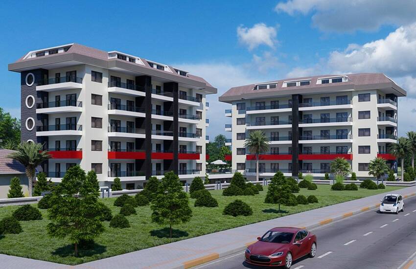 Central Flats with Luxurious Facilities in Kestel Alanya 1