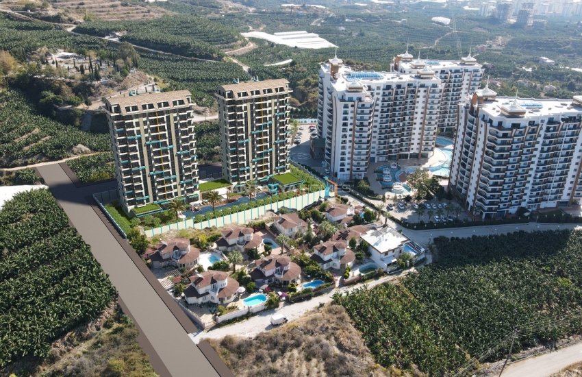 South-front Apartments in a Calm Area in Alanya Mahmutlar 10