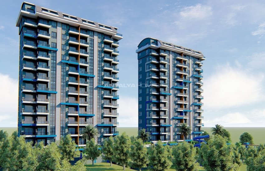 South-front Apartments in a Calm Area in Alanya Mahmutlar 28