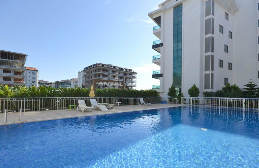 Квартиры на Берегу Моря в Алании в Районе Кестель 2