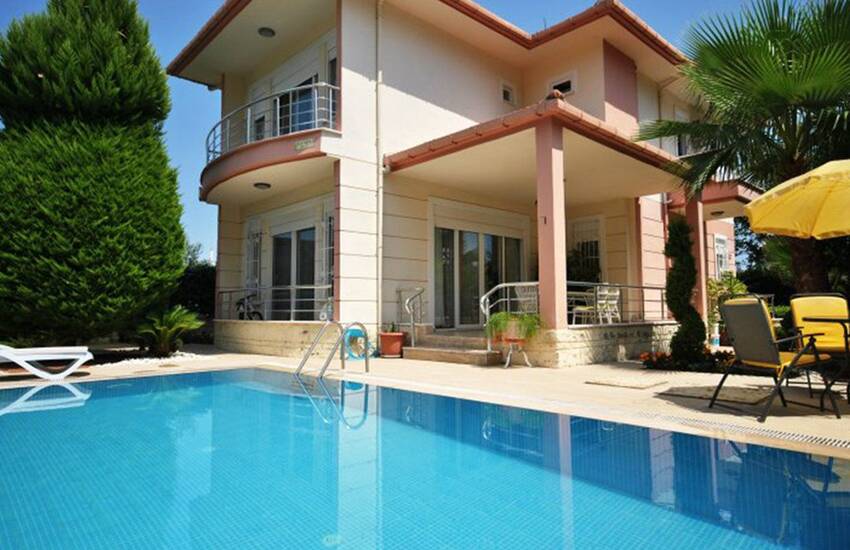 Furnished and Detached House in Kemer with Private Pool 1