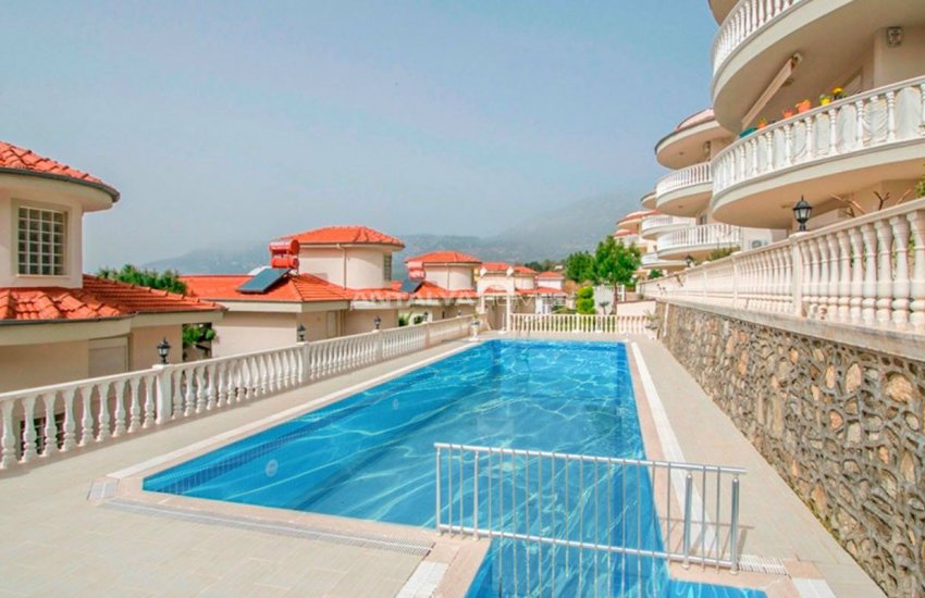 Sea View Detached Villas with a Spacious Terrace in Alanya 3