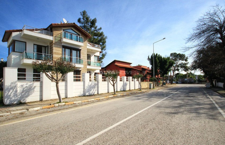 Furnished Beach Villa for Sale in Turkey with Mountain View