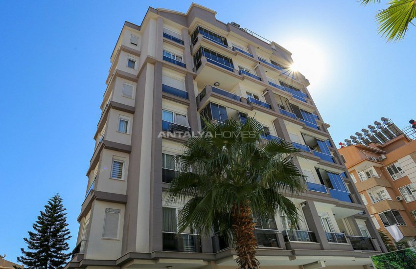Ready to Move 3+1 Apartment with Natural Gas in Lara Antalya 5