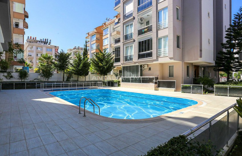 Ready to Move 3+1 Apartment with Natural Gas in Lara Antalya 6