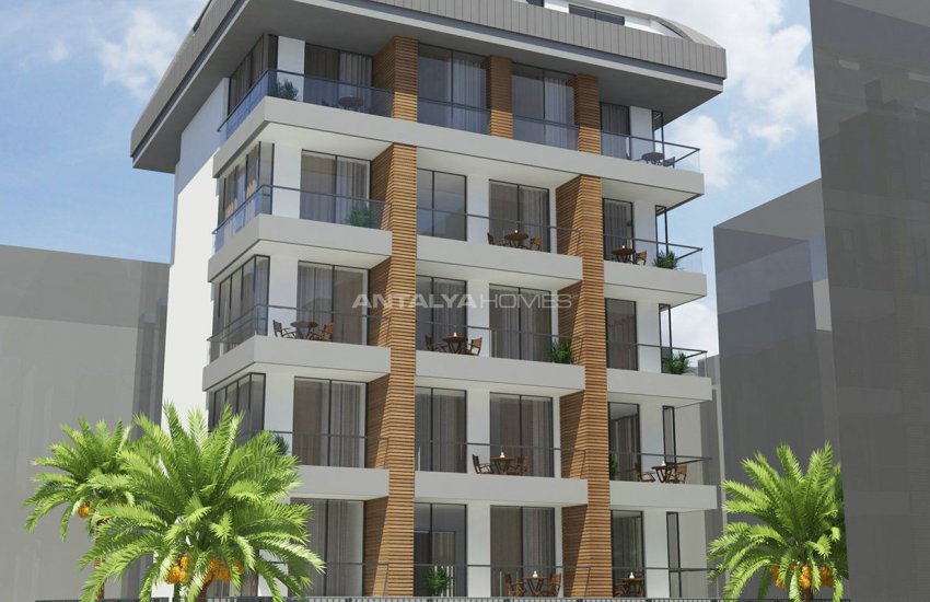 Neue Wohnungen Im Alanya Zentrum 150 M Vom Strand Entfernt 2