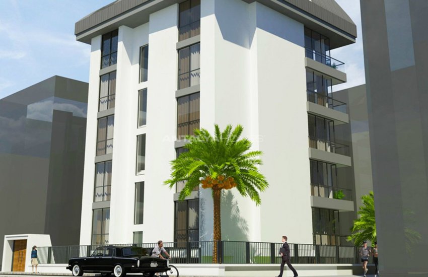 Neue Wohnungen Im Alanya Zentrum 150 M Vom Strand Entfernt 3