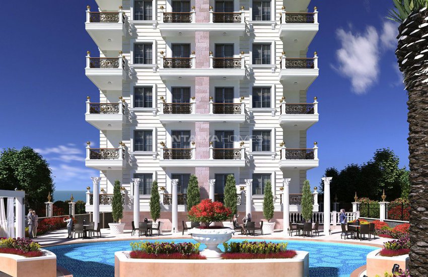 Mahmutlar'da Denize Sıfır Satılık Modern Daireler 17