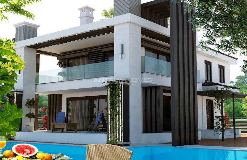 Kemer Göynük’te Havuzlu Site İçinde Müstakil Villalar 3