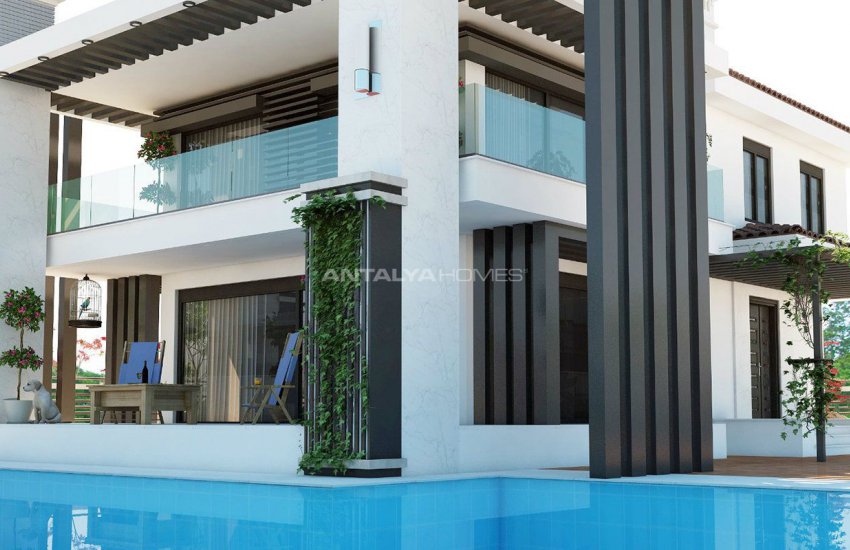Kemer Göynük’te Havuzlu Site İçinde Müstakil Villalar 4