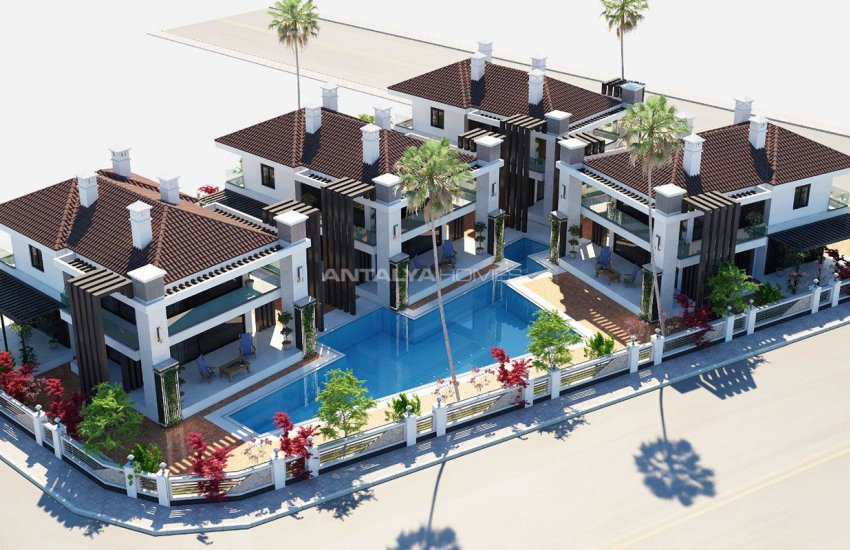 Kemer Göynük’te Havuzlu Site İçinde Müstakil Villalar 5