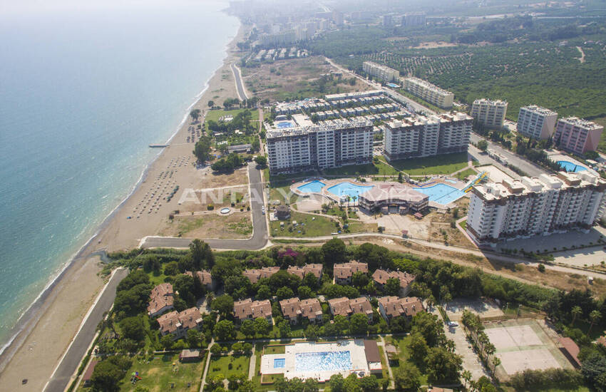 Квартиры с Видом на Море в ЖК с Бассейном в Эрдемли, Мерсин 5