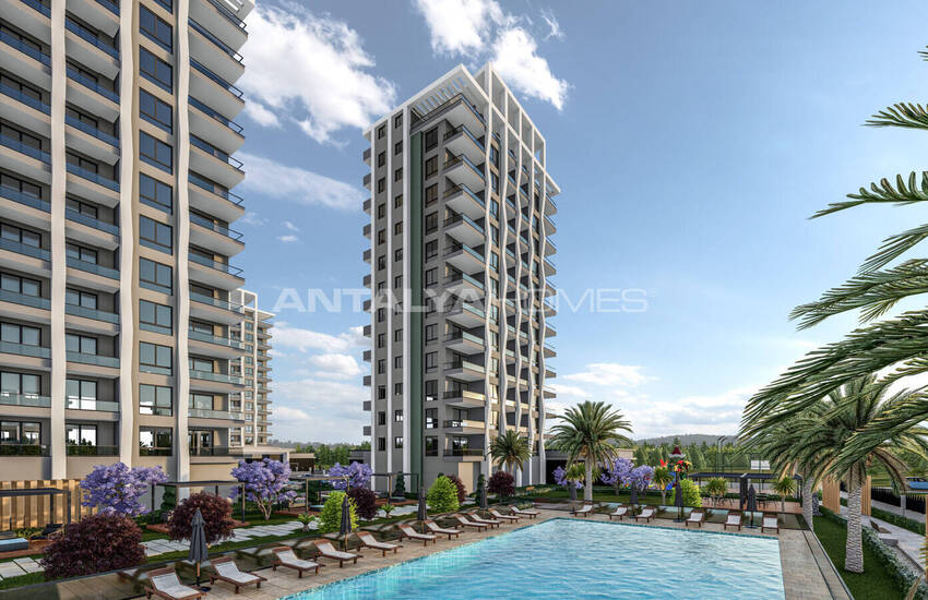 Appartementen Met Uitgebreide Voorzieningen In Mersin 2