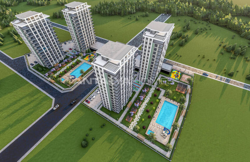 Appartementen Met Uitgebreide Voorzieningen In Mersin 3